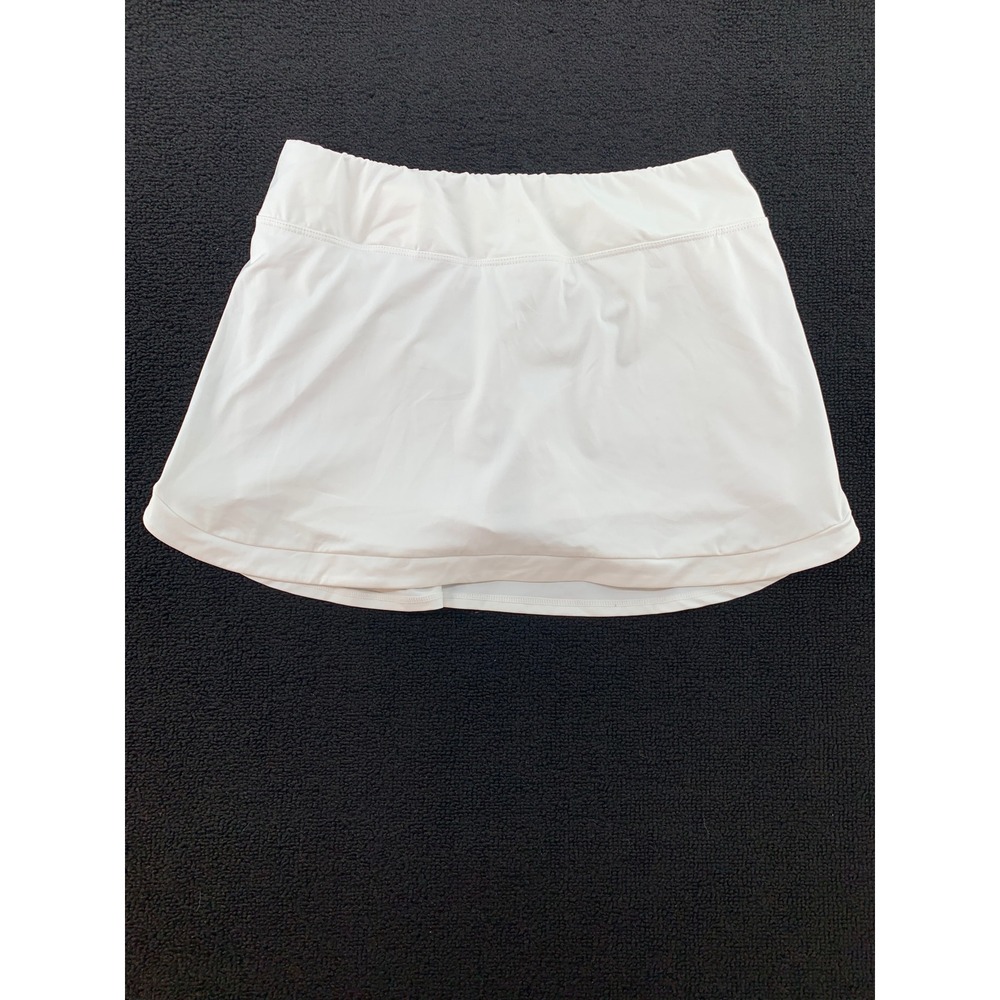 Augusta Sportswear Women's White Athletic Skirt with Built-in Shorts‎ Size S